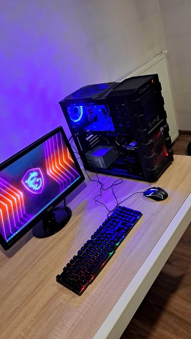 Zestaw Do Gier i5 4x3.7Ghz/Mocna Grafika/Ram-16GB/SSD+500GB/Monitor 22