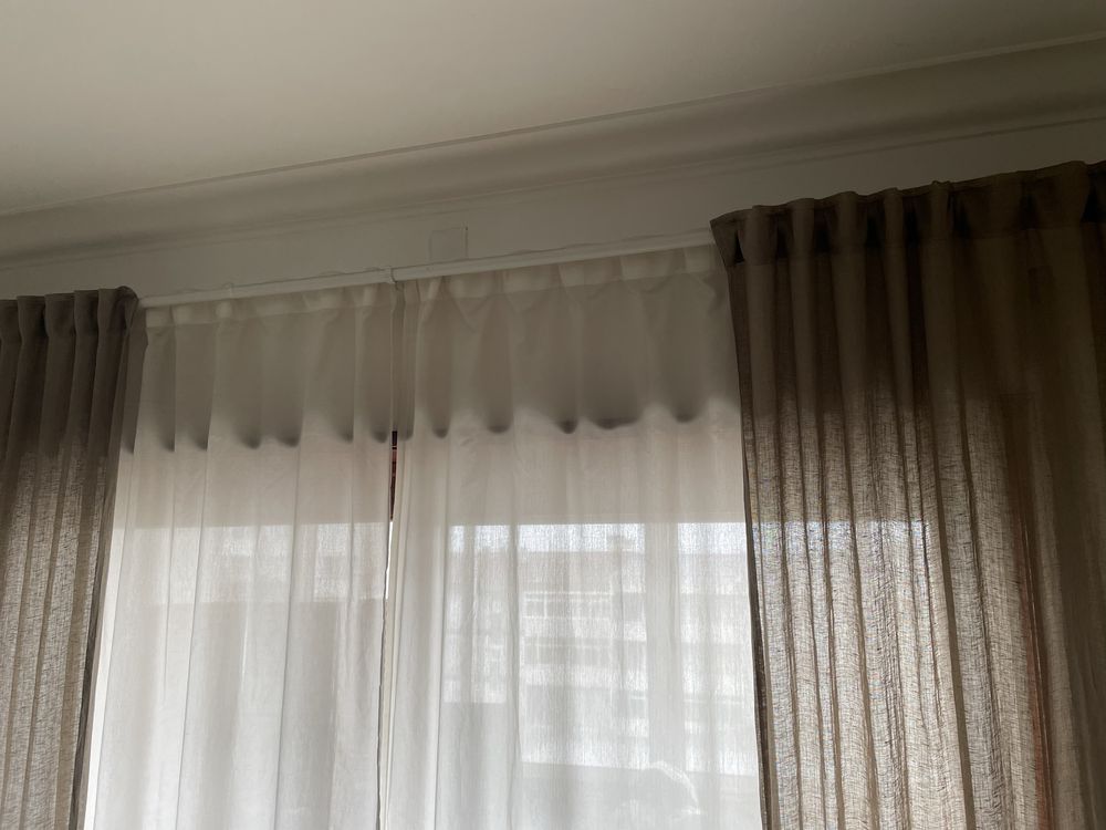 Cortinhas com varão