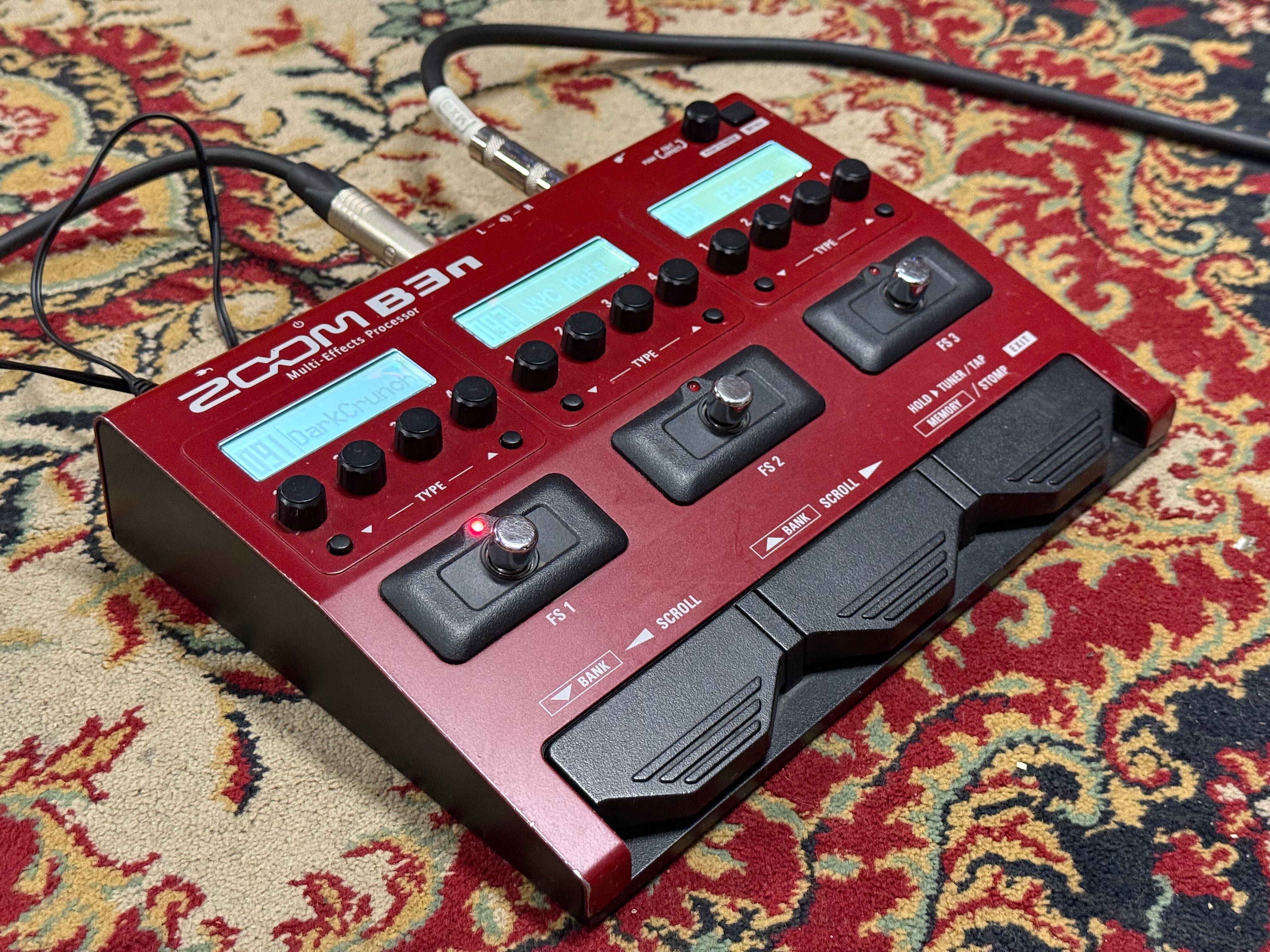 Zoom B3n Multi-Effects Processor Basowe – ideał dla początkującego+