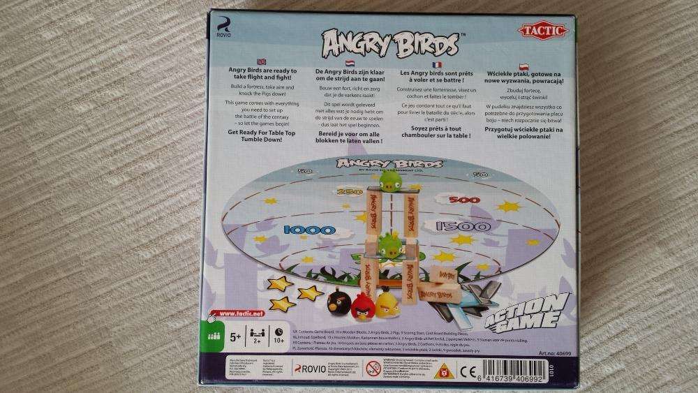 Gra ANGRY BIRDS Action Game. Wydawca: TACTIC.