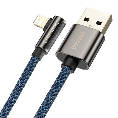 Kabel Usb - Lightning 2M 2,4A Niebieski