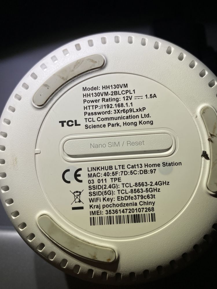 Ruter TCL HH130VM