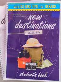 New destinations (student's book, workbook). Послуги з друку книг