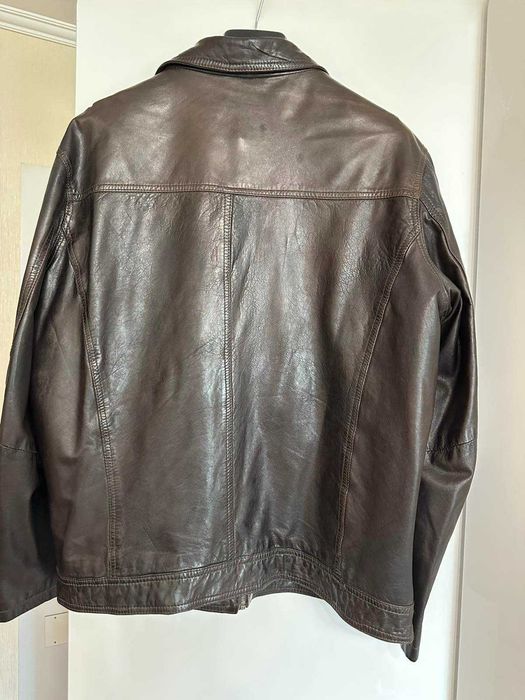 Quadro Valentino р.52 54 чоловіча шкіряна куртка м"яка шкіра Німеччина