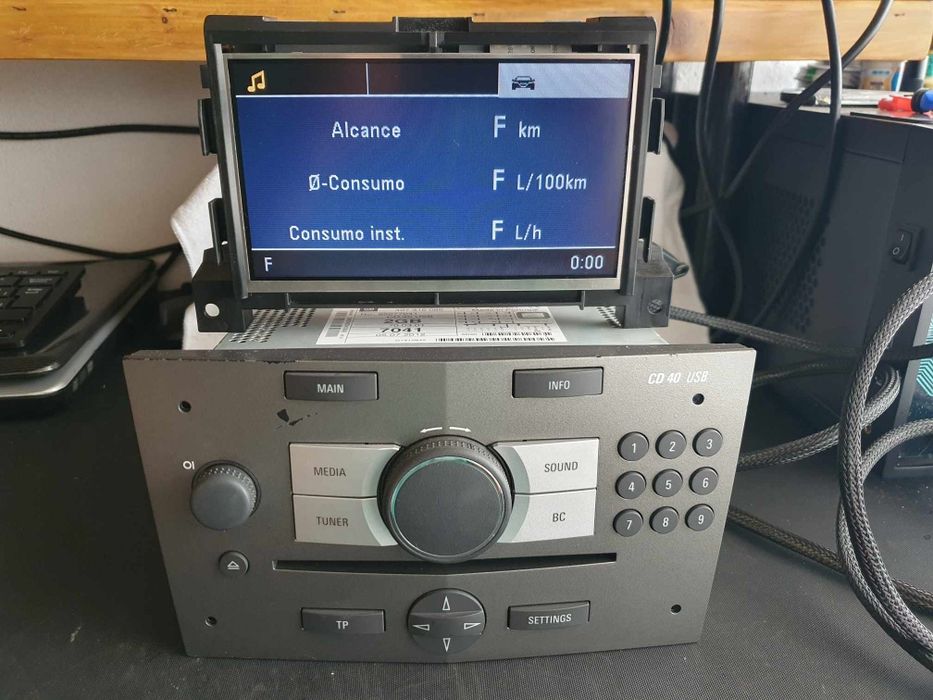Radio cd40 Usb Opel Astra H