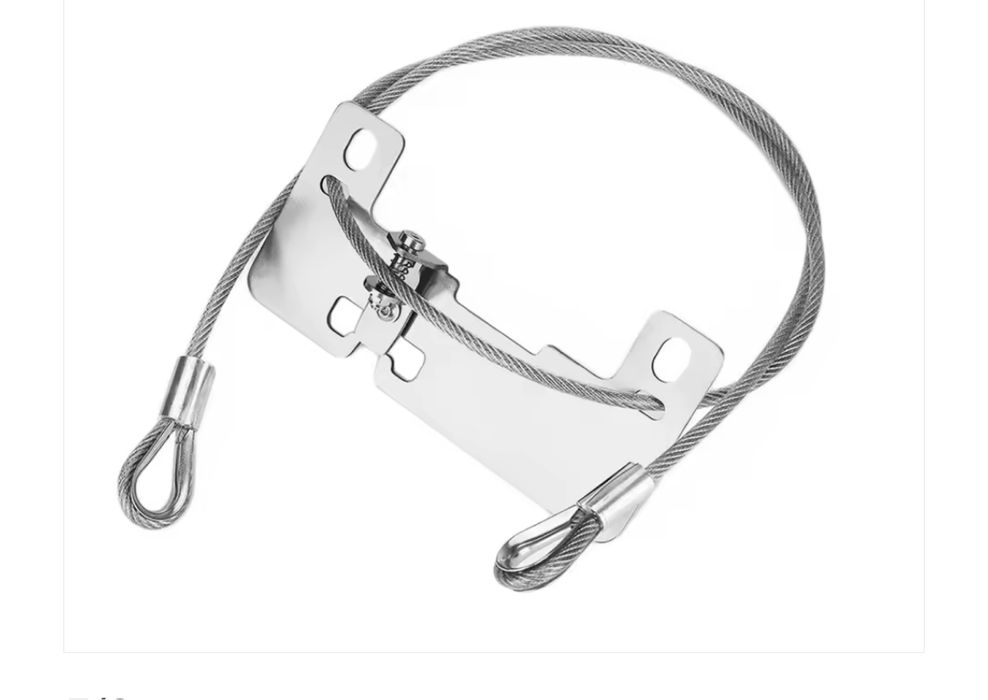 Cabo Proteção Anti Roubo BMW p/ Capacete.