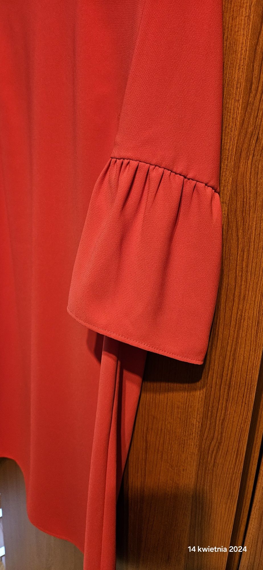 Sukienka czerwona 36 Danhen