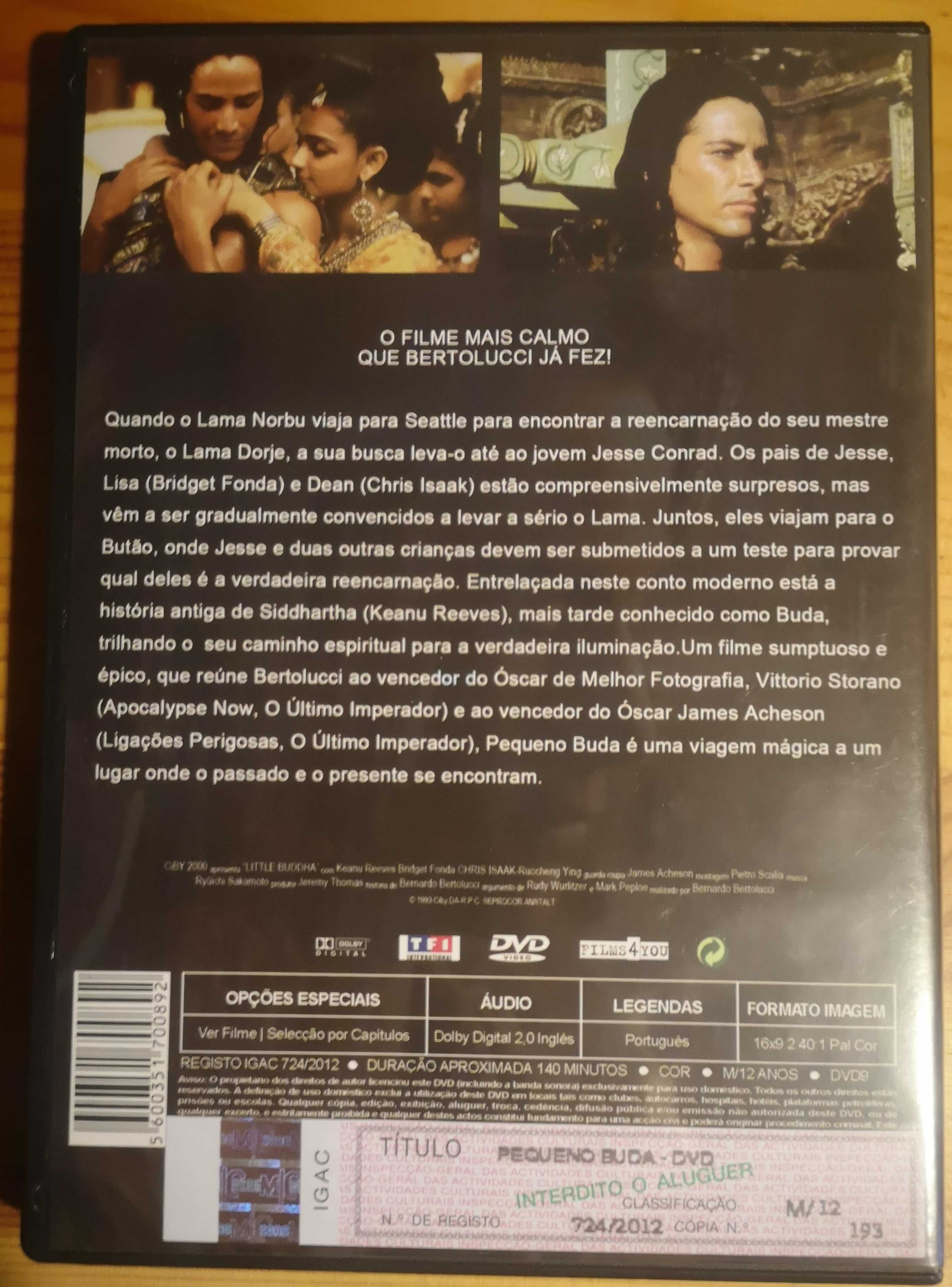 DVD "Pequeno Buda"