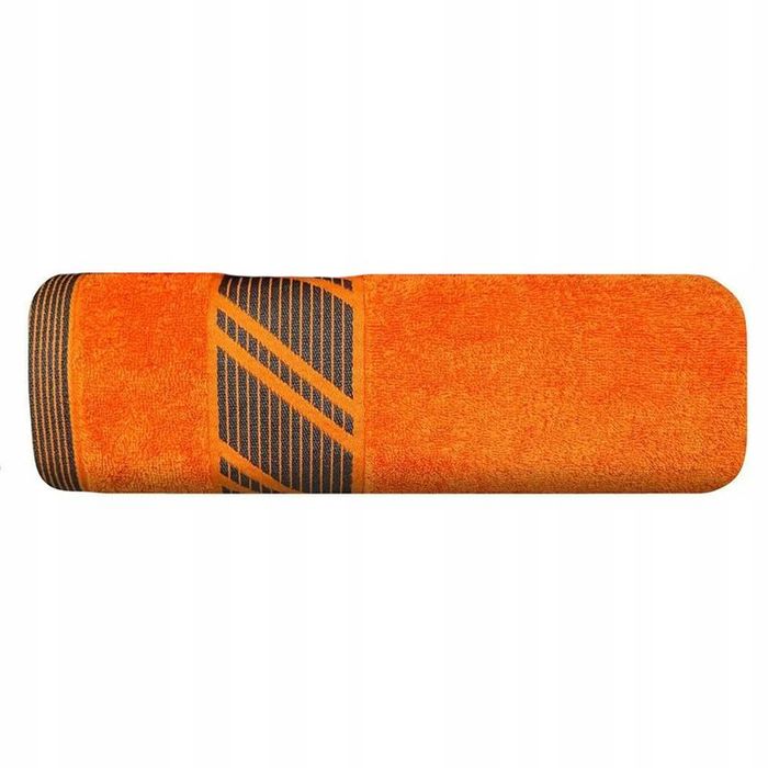 Ręcznik Kąpielowy 70x140 Bawełniany Frotte 500g/m2 Orion Pomarańczowy