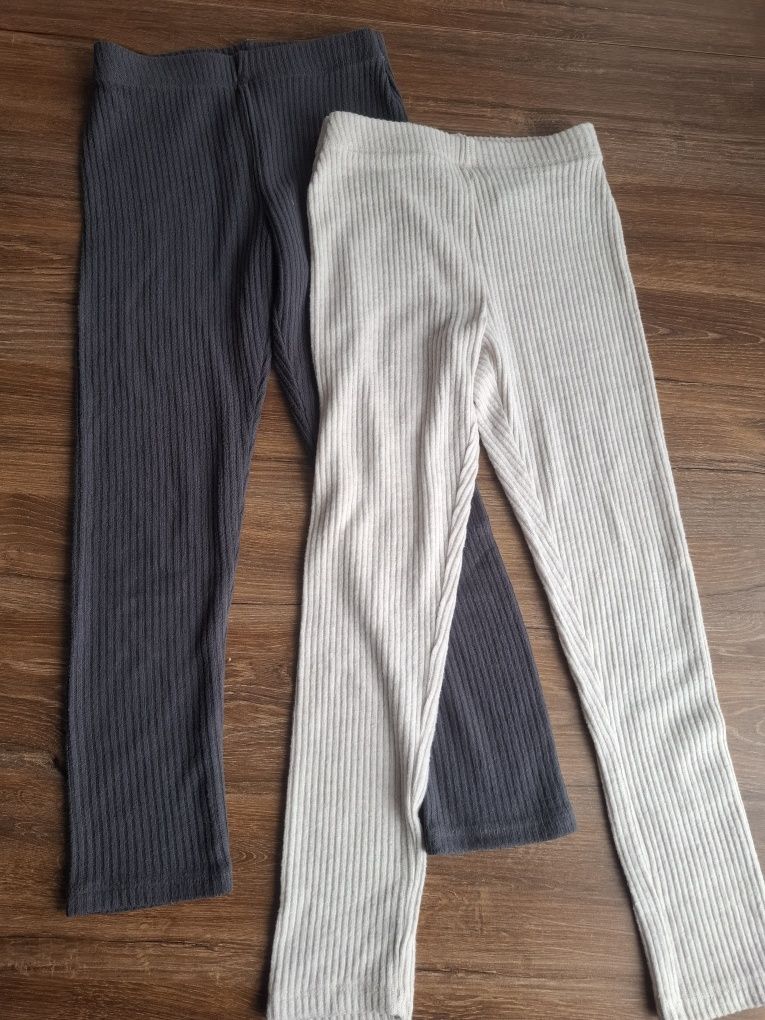 Leginsy 2 szt H&M roz 110