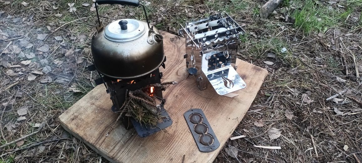 Kuchenka bushcraft campfire