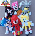 М'яка іграшка Сонік SONIC, Емі Роуз, Шедоу персонажі Розмір 28 см