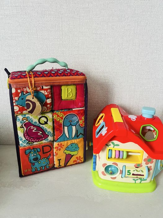 Сортер, кубики battat, літери