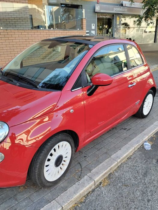 Fiat 500 ar condicionado teto panorâmico de abrir