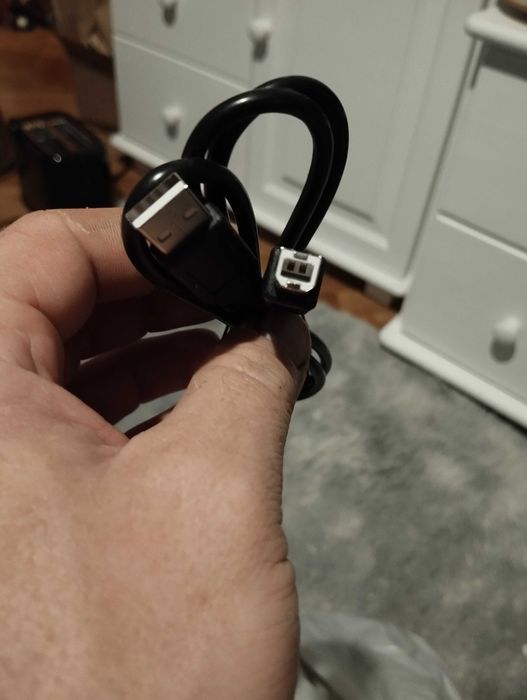 Kabel USB drukarka ładowarka zasilacz
