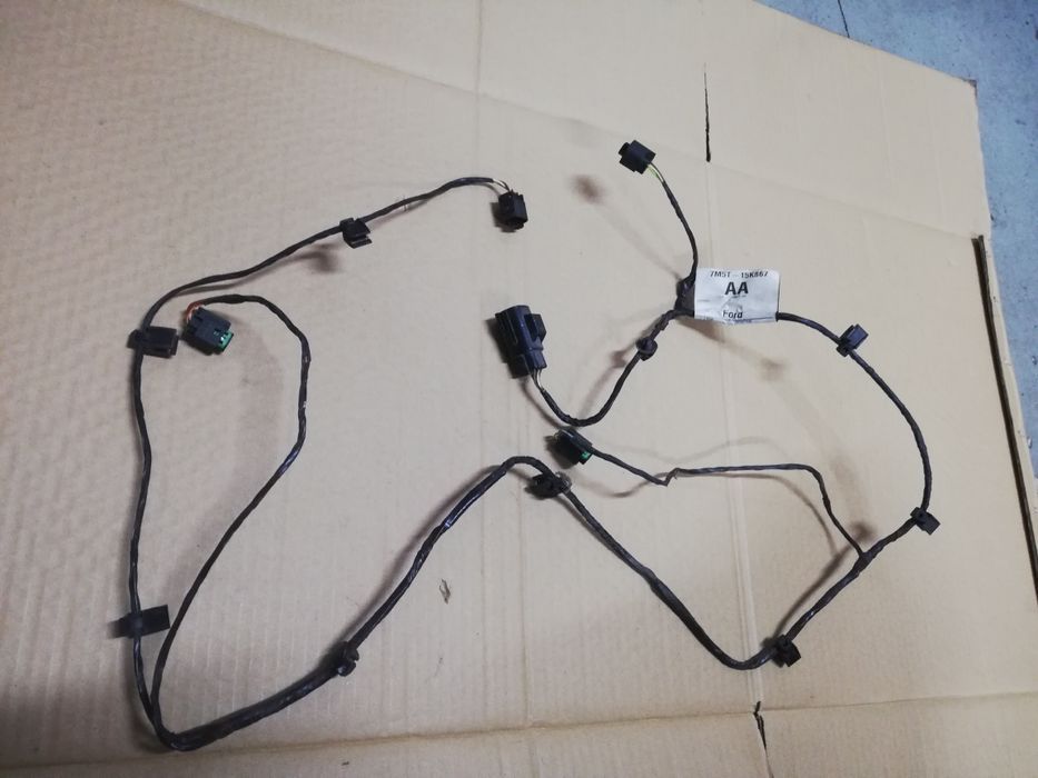 Instalacja wiązka czujników parkowania PDC przód Ford C-max mk1 lift