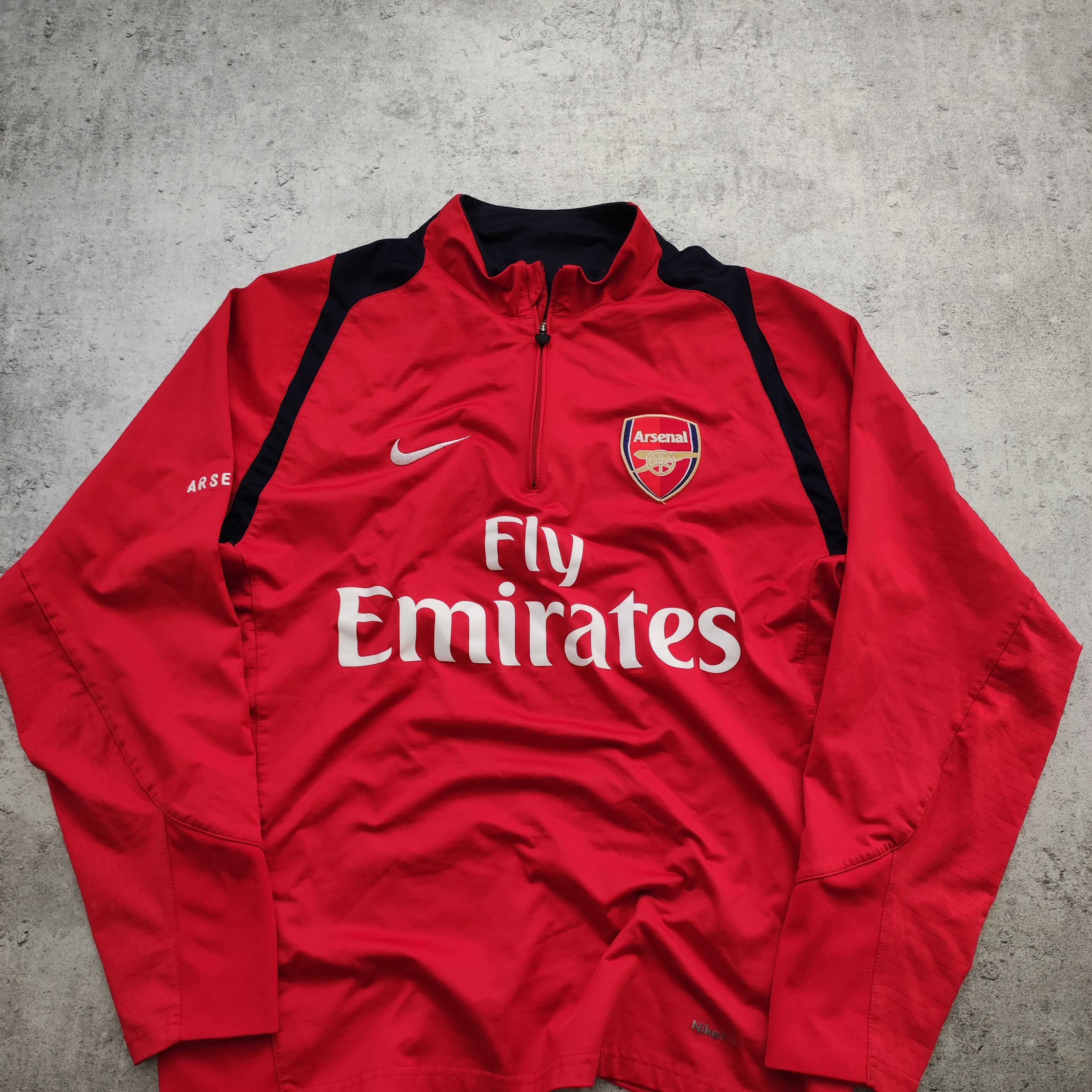 MĘSKA Bluza PREMIUM Piłka Nożna Nike Arsenal Londyn Treningowa Haft