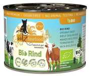 Monoproteinowa karma dla kota bez GMO Catz Finefood Bio WOŁOWINA 200g