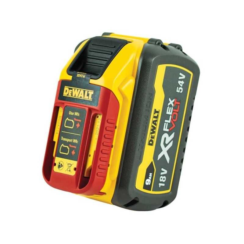 ZESTAW zasilający 3 akumulatorów 54V 9,0AH i ŁADOWARKA DEWALT DCB118X3