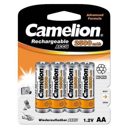 Akumulatory Ni-MH Camelion AA/HR6 2500 mAh 4 szt.