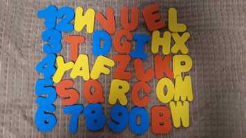 Алфавіт англійський, іграшки для ванної