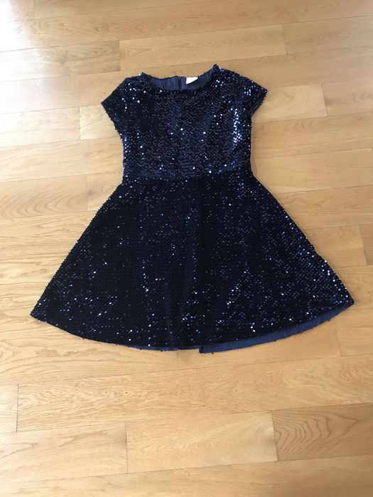 Sukienka dziewczęca Zara z cekinami