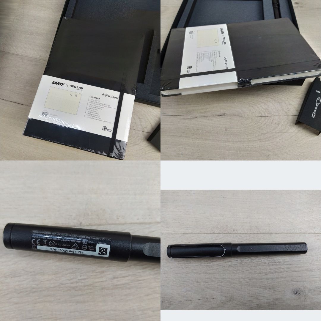 LAMY NEO LAB Safari All Black NCode Zestaw Notatnik elektroniczny + Pi