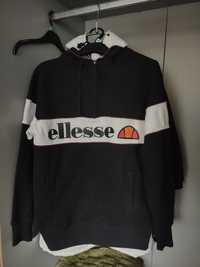 Ellesse bluza męska czarna z kapturem