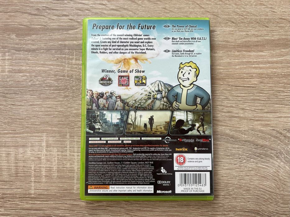Fallout 3: The Pitt & Operation Anchorage - Xbox 360 - stan Używany