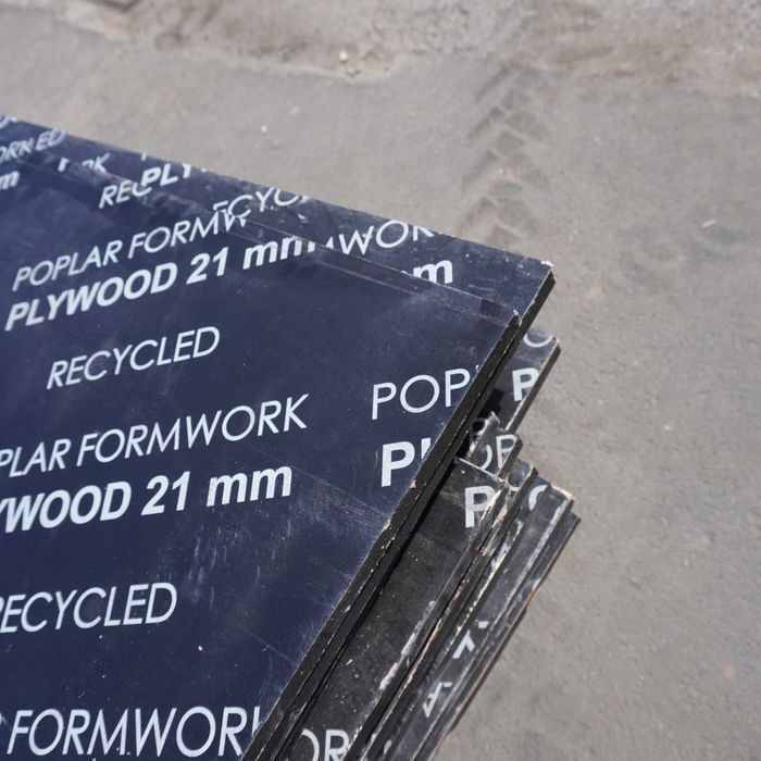 Sklejka 21mm TOPOLOWA recykling płyty szalunkowe budowlane
