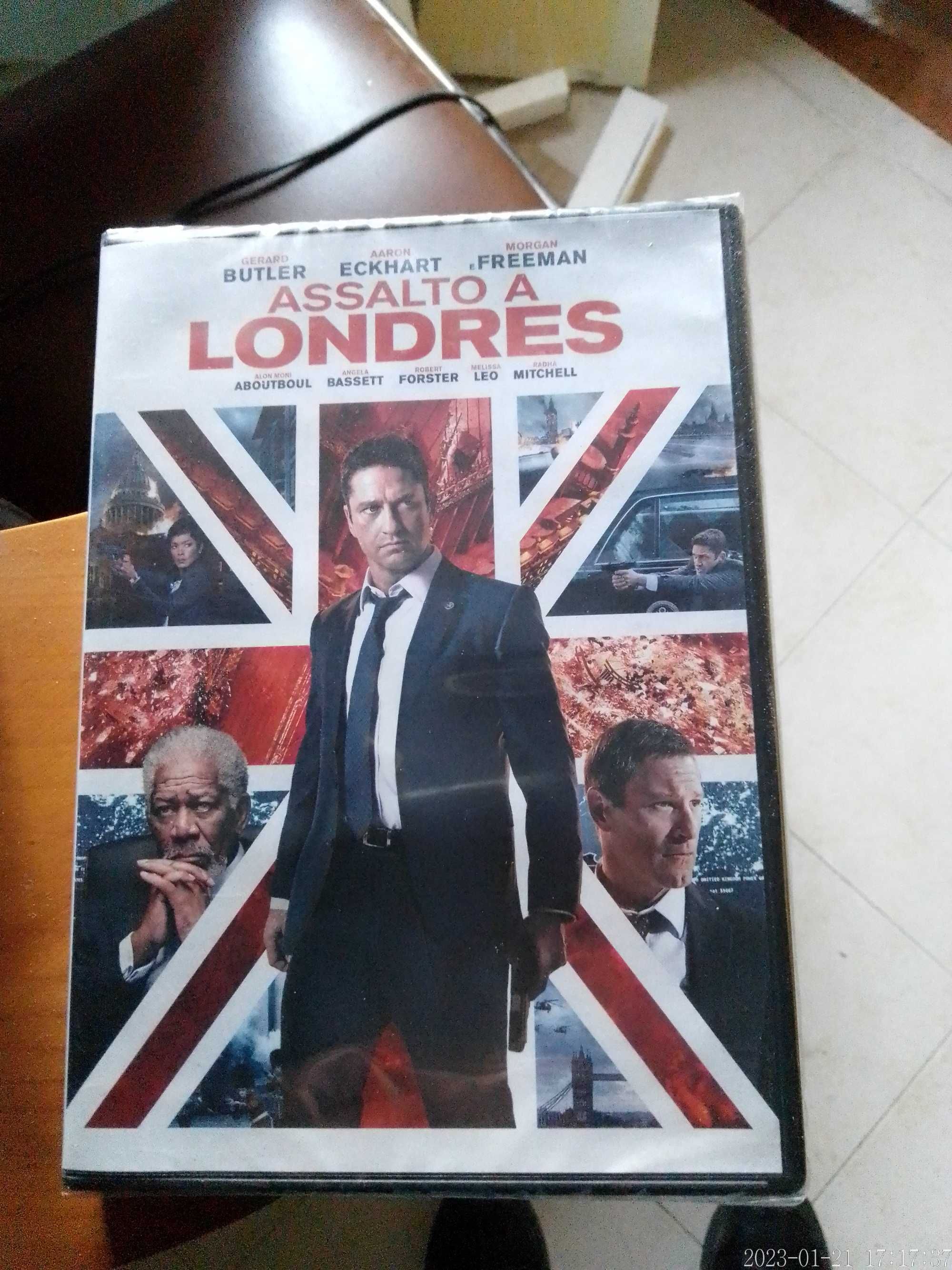 Dvd NOVO Assalto a Londres SELADO Filme c/ Gerard Butler Aaron Eckhart