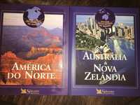2 Livros Grande Enciclopédia do Mundo