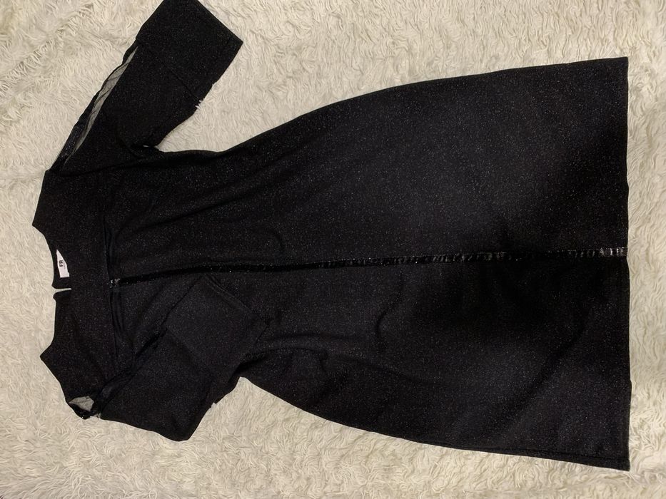 Нова чорна сукня зі срібним блиском-ідеальна на корпоратив чи вечірку