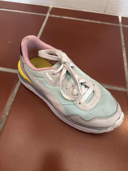 Sapatilhas crianca veja , all star, puma e nike originais como novas