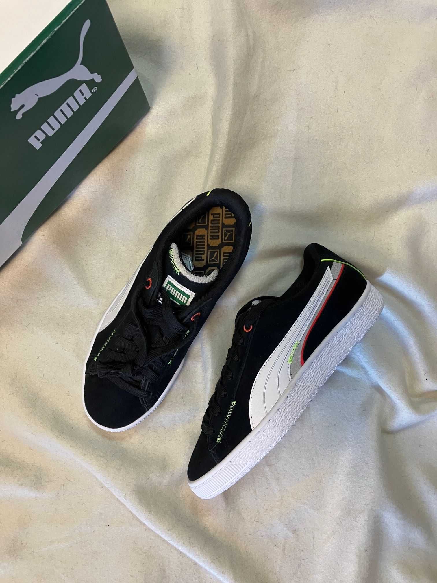 Czarne buty Puma Suede Displaced roz.38