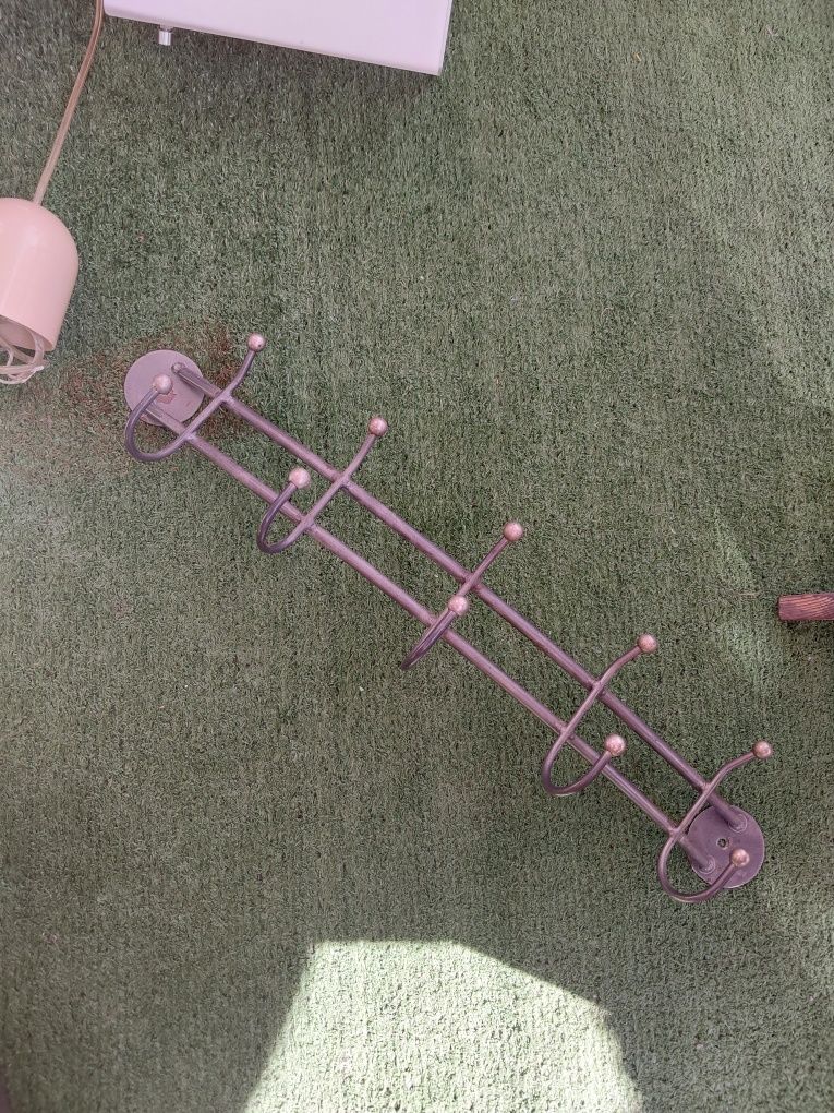 Wieszak metalowy na ubrania 50 cm