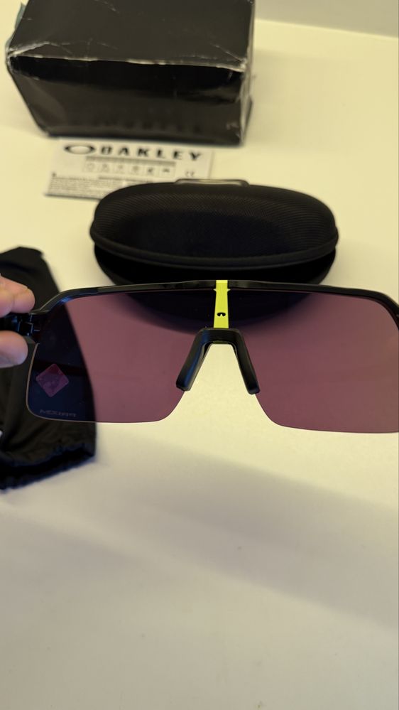 Oakley Sutro Lite Matt Black/Iridium Jade Prizm Road