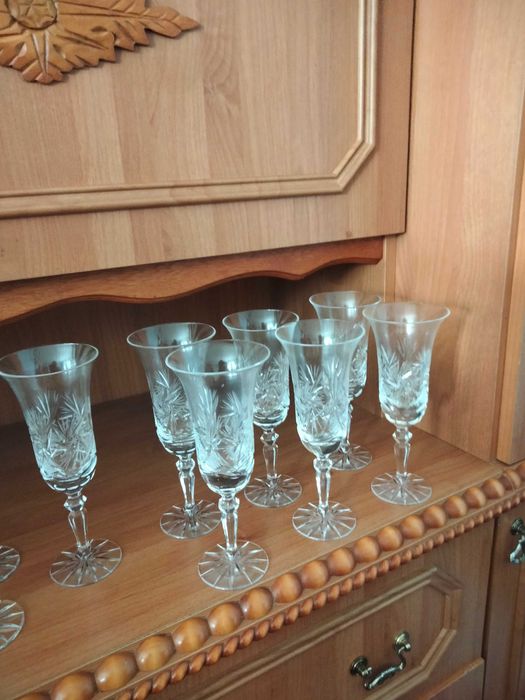 Kieliszki kryształowe