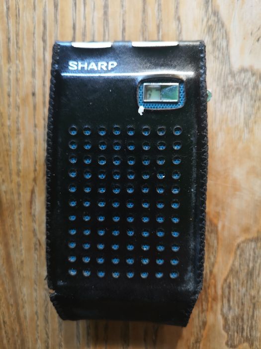 Sharp radio zabytek