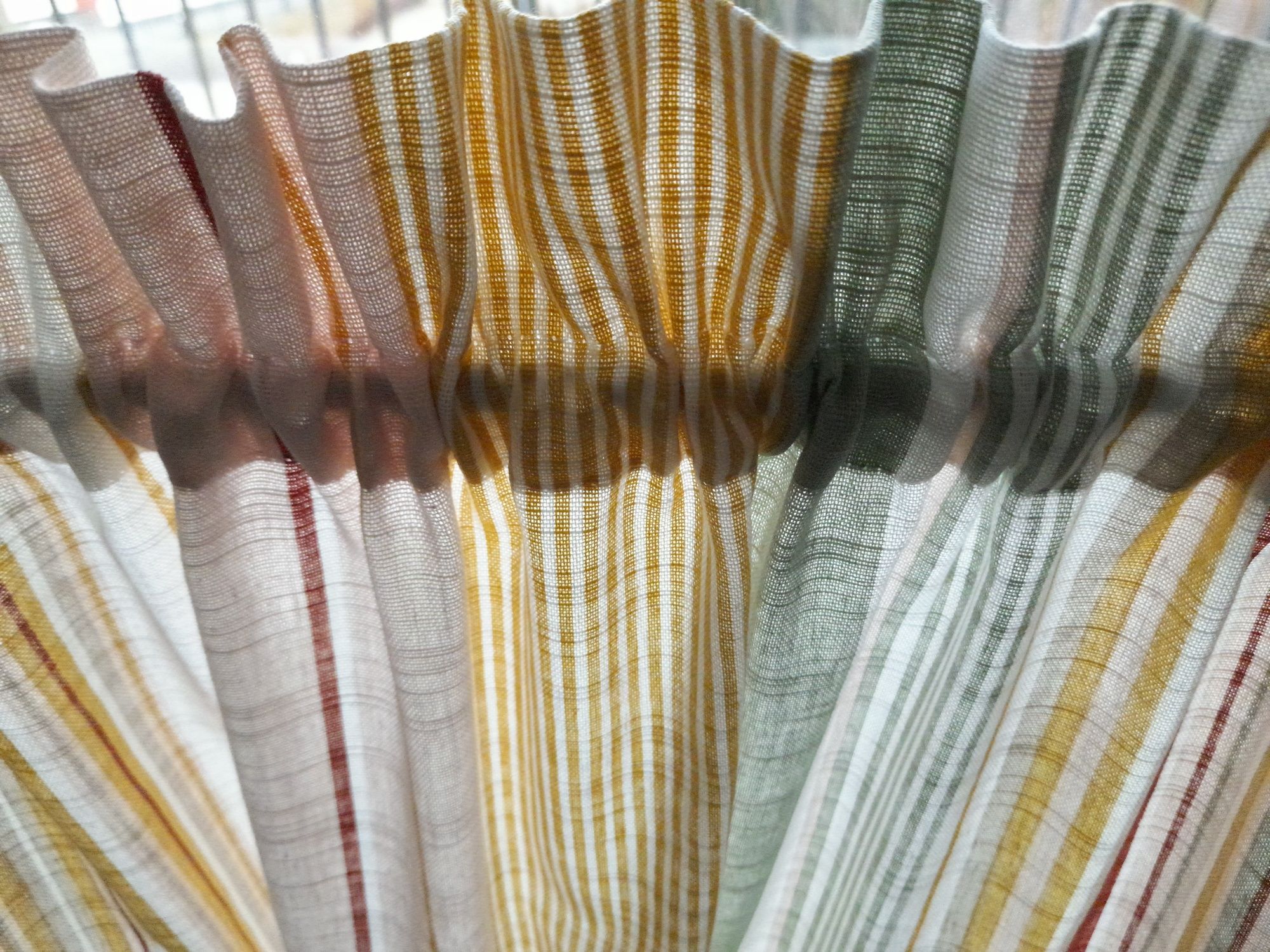 Zaslonka, Zazdrostka 145x 55, bawełna 100%, kolorowe paski