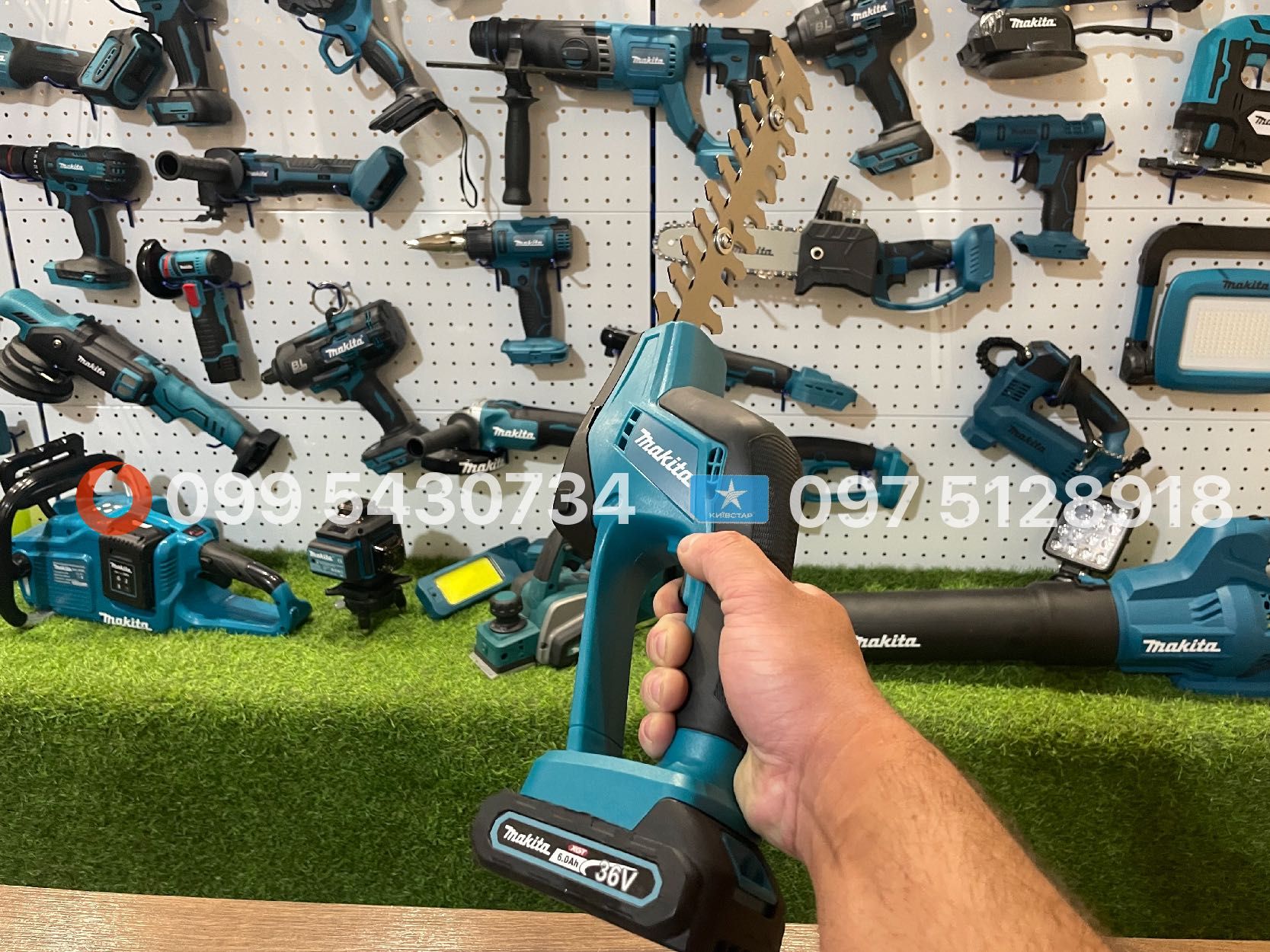 Кущоріз Makita MDG36BL 36V 6Ah універсальні ножиці В комплекті з АКБ