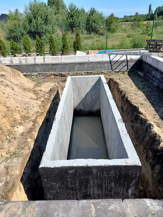 Kanał Samochodowy Betonowy 4m oraz 6m Kanały Samochodowe Ścianki 12cm