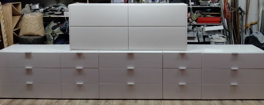 Meble kuchenne lakierowane BLUM