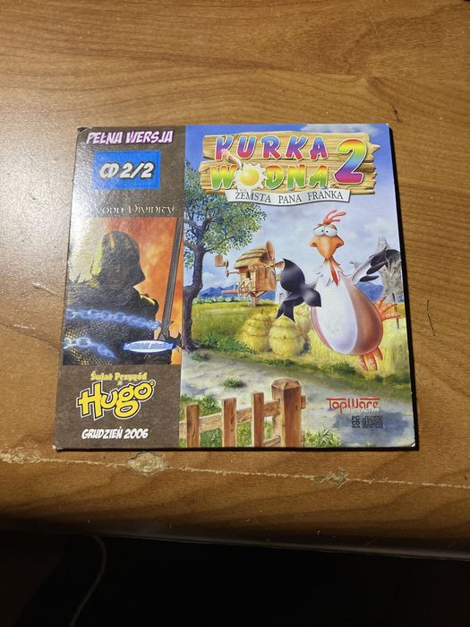 Gra na PC: Kurka wodna,płyta stan idealny