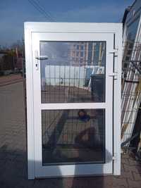 KR HAUS Drzwi 127x206 115x196 zewnętrzne ciepłe używane okna POZNAŃ