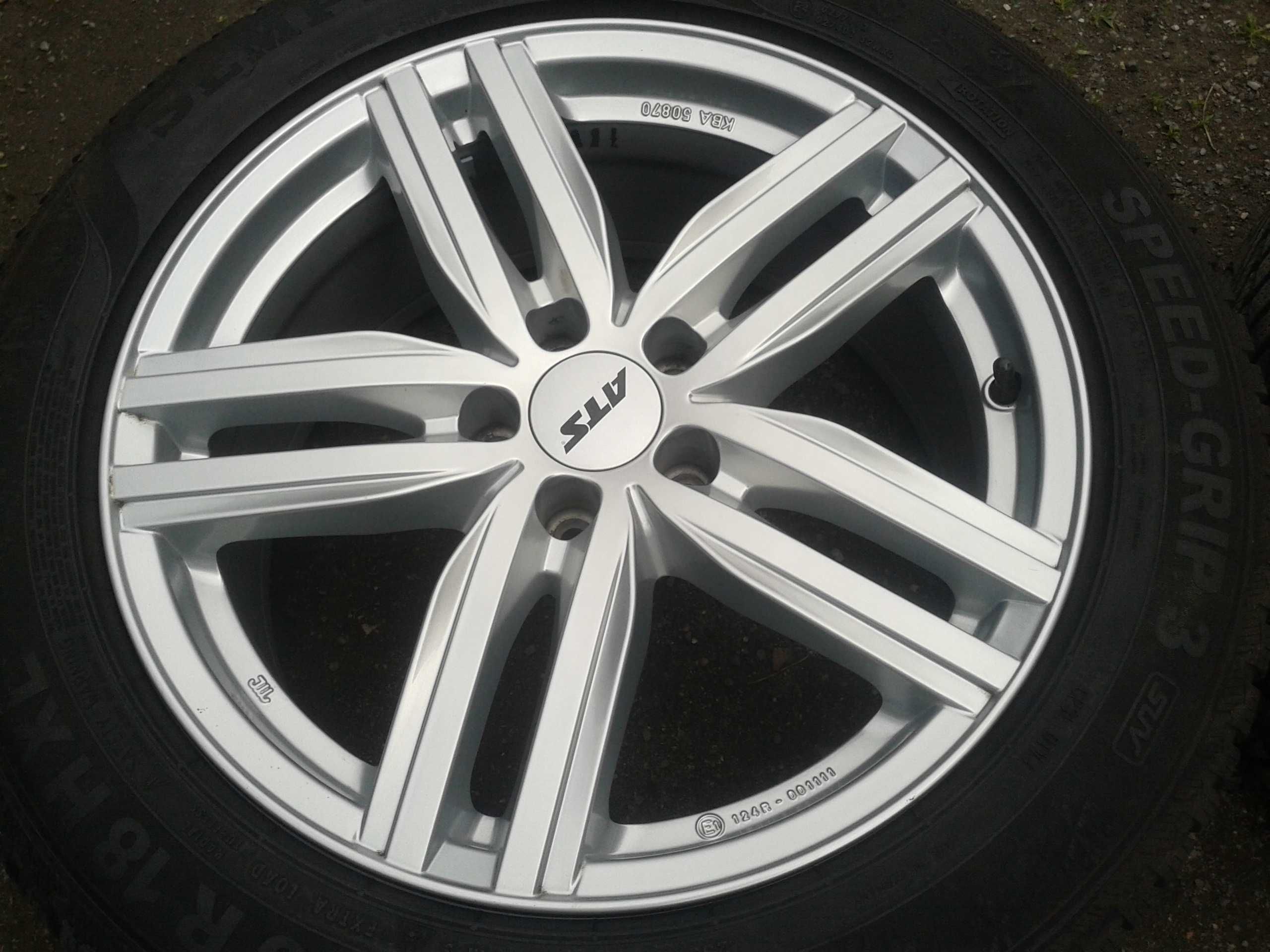 felgi r18 ats audi a3 a4 a5 a6 q2 q3 q5 b9 b8 b7 c7 c8 c6 rs4 tt b6 8v