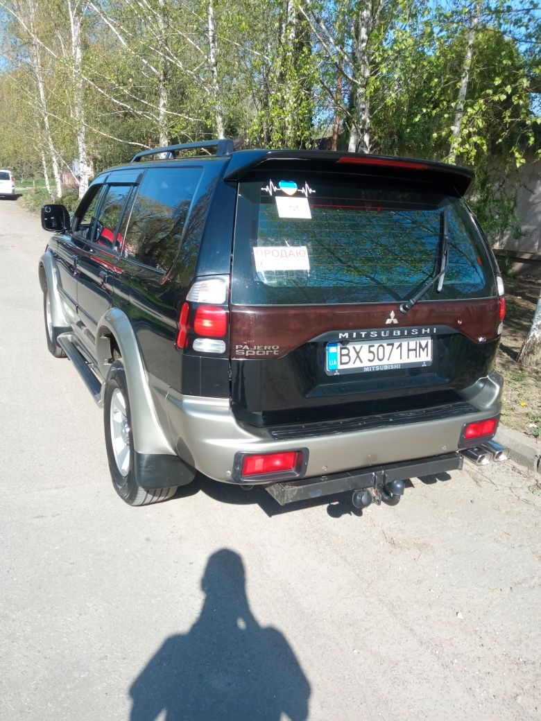 Mitsubishi pagero sport газ/бенз 3.0.v6.