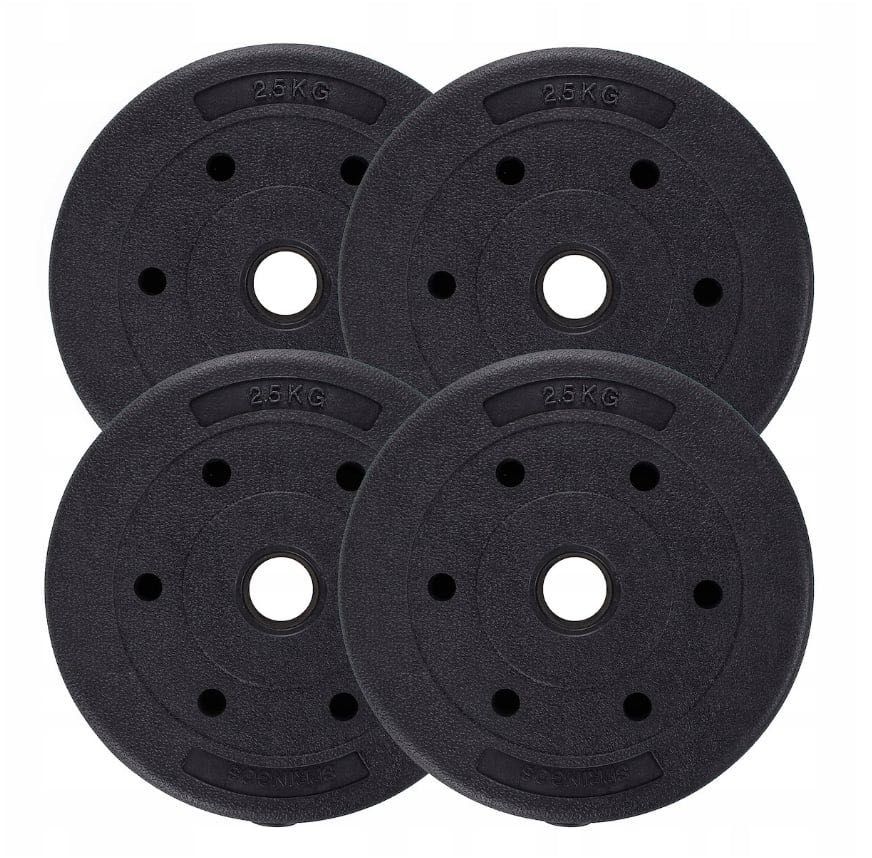 Obciążenie Ciężarki Bitumiczne ZESTAW TANIO 4x3kg 2x2,5kg 2x1,25kg