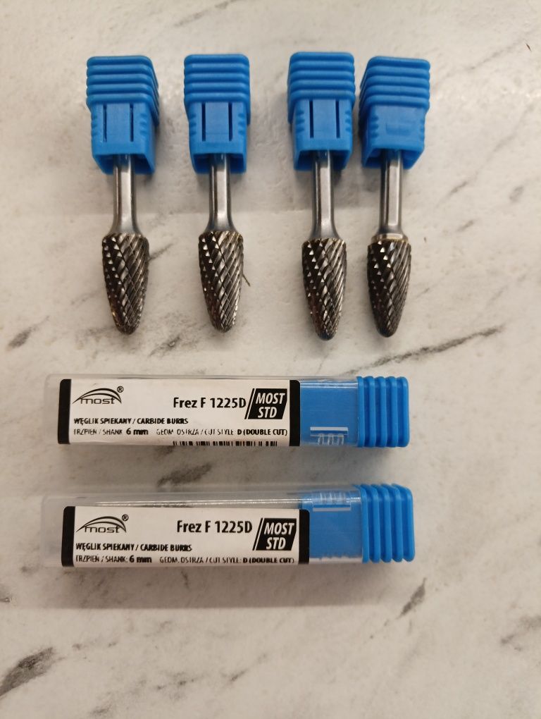Frez palcowy do palcówki  F 1225D  węglik spiekany 6mm Most std
