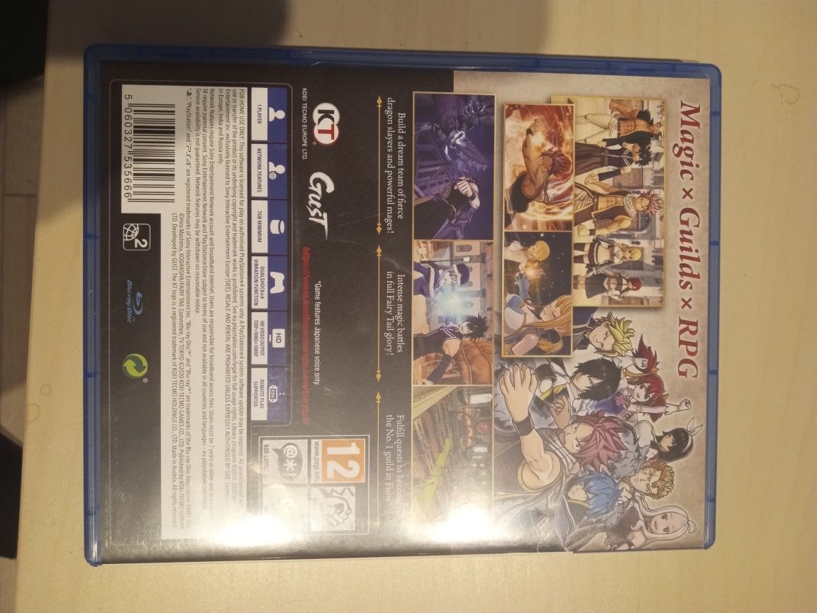 Fairy Tail Ps4 Playstation